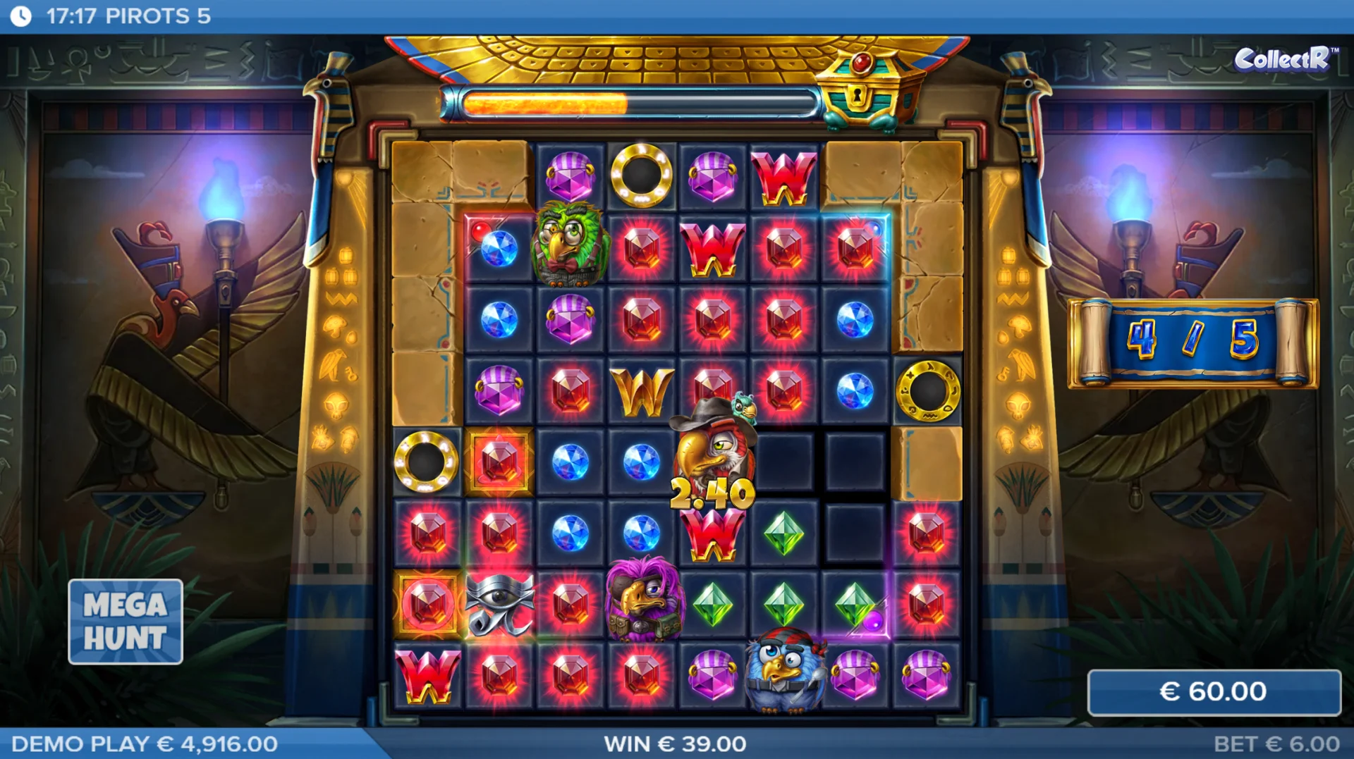 Pirots 5 Slot screenshot 2